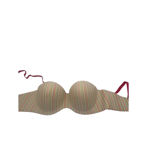 Affinitas Intimates Set of 2 Removable Straps Push-up bras, 34C, striped/brown - Picture 15 of 16